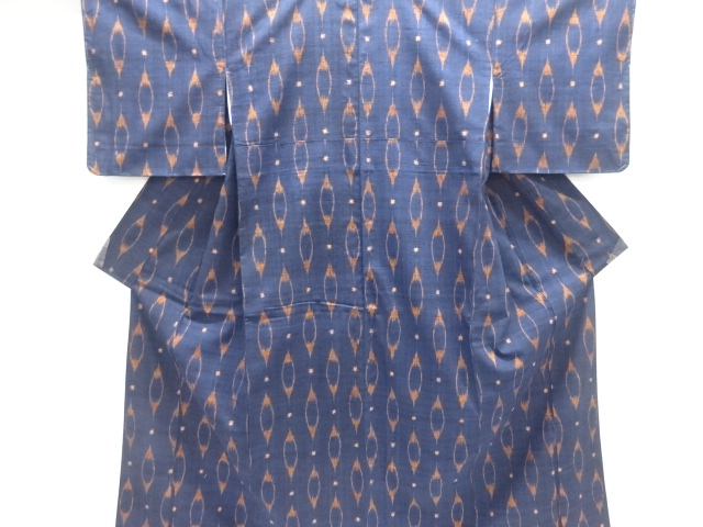 ys7378701; 手織り真綿紬 抽象花模様織り出し 名古屋帯